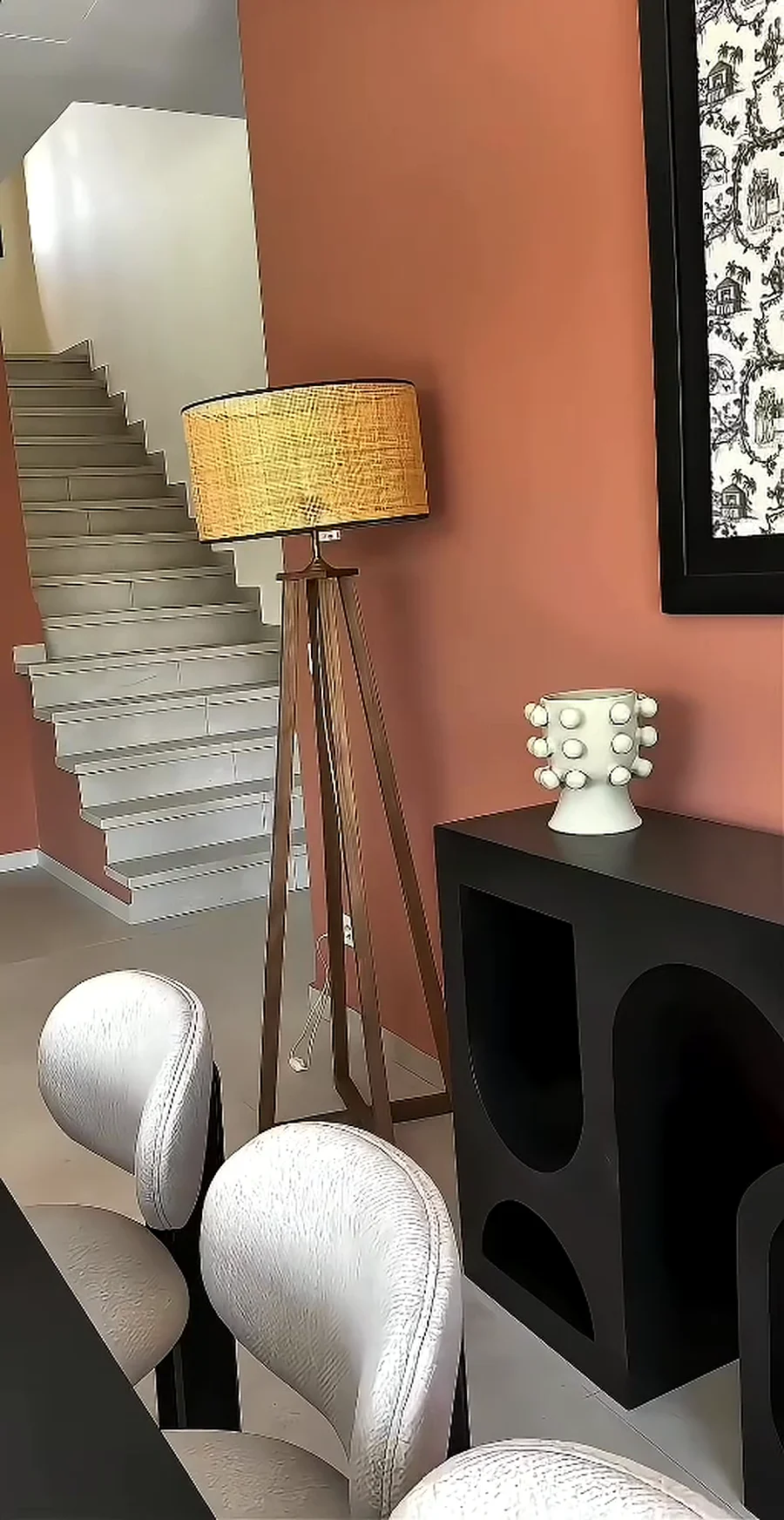 Escalier et décoration intérieure